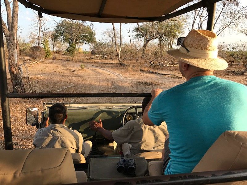 camping in Selous Game Reserve