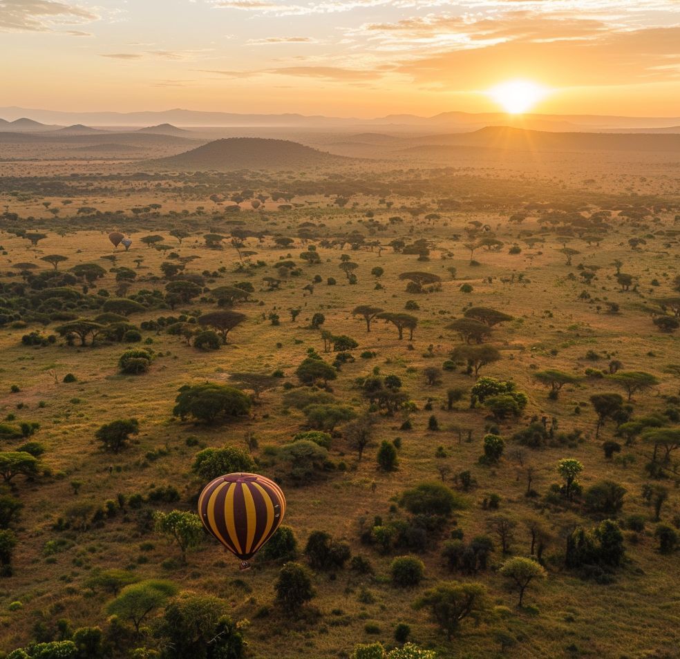 Hot Air Balloon Safari